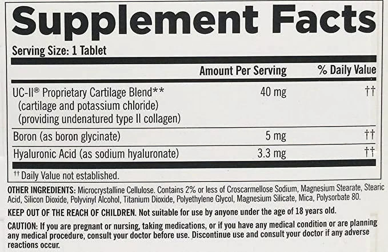 Triple Action Joint Health Coated Tablets J558