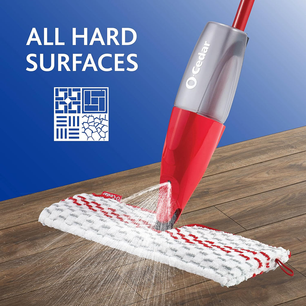 Microfiber Spray Mop with 4 Extra Refills F21225