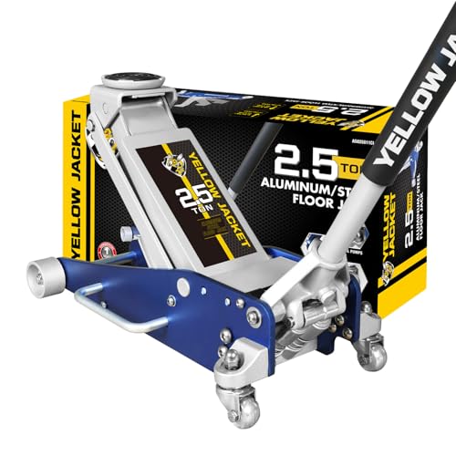 2.5 Ton Trolley Jack with Carrying Case Hydraulic Low Profile Floor Jack for Cars C877326