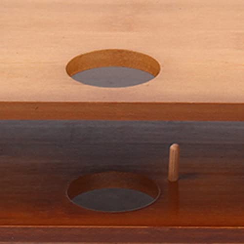 Adjustable Monitor Laptop Stand with Storage Drawer, Wood Color L75987