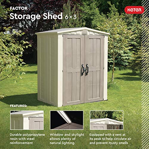 Outdoor Storage Shed for Patio Furniture and Garden Tools R7393