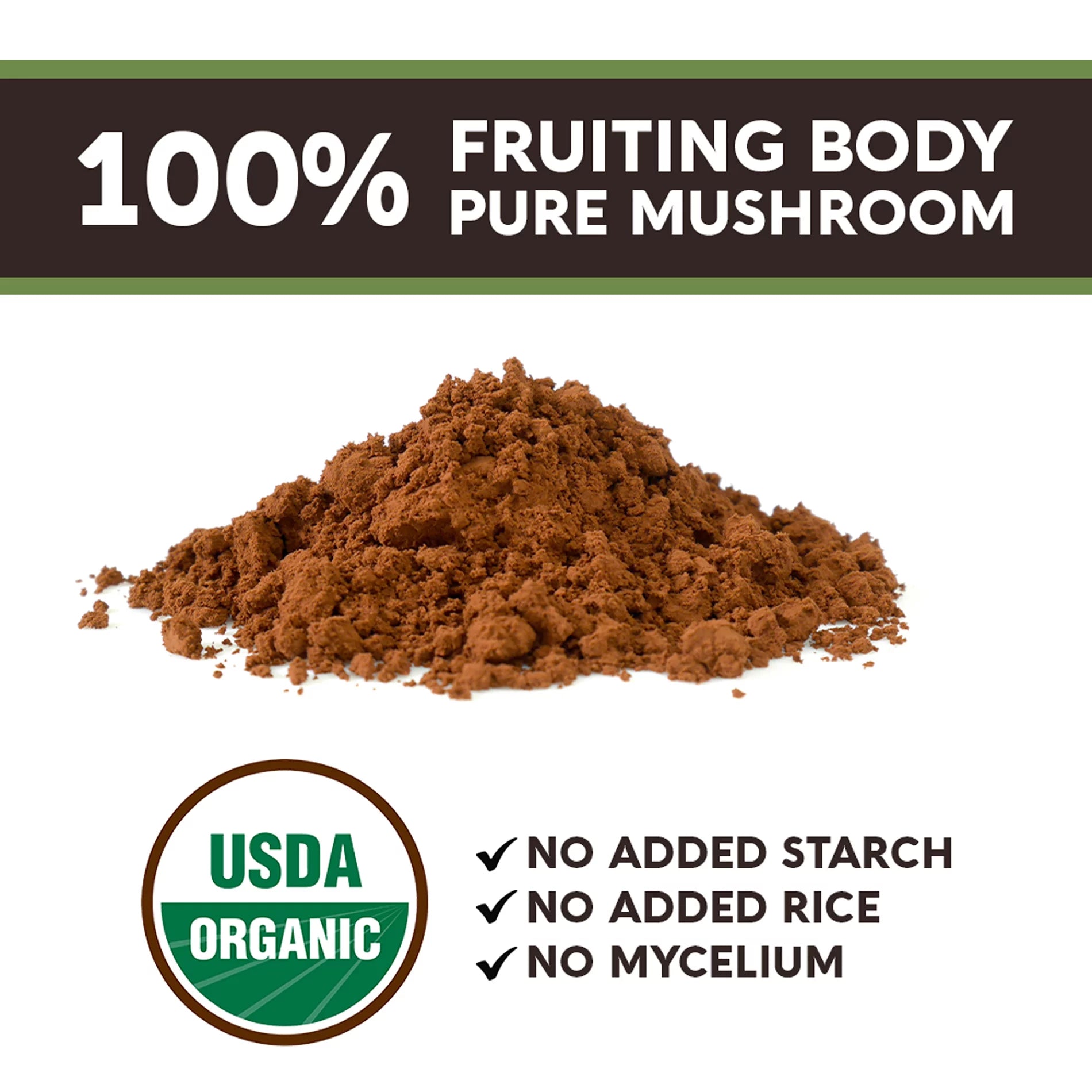 Organic Turkey Tail Mushroom Supplement Powder L73013
