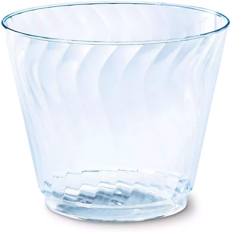 Disposable Cut Crystal Cups, 9 oz, 50 Count S429446