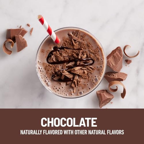 Protein Shake, Chocolate, 20g Protein, Meal Replacement, 12 Count B226310