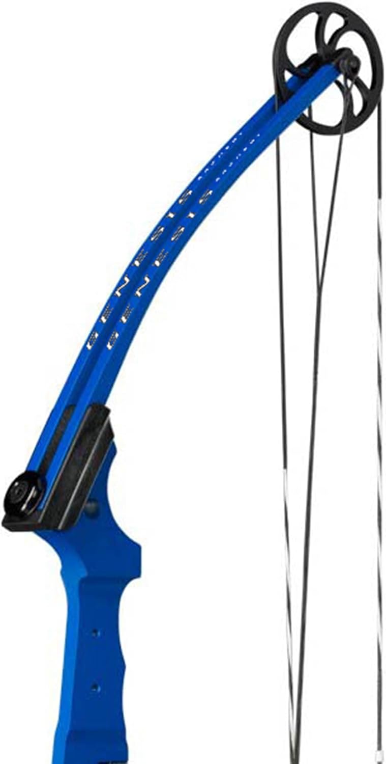 Compound Bow, Adjustable Draw Length 15-30", Draw Weight 10-20 lbs, Right-Handed, Blue (2 Pack) P3555