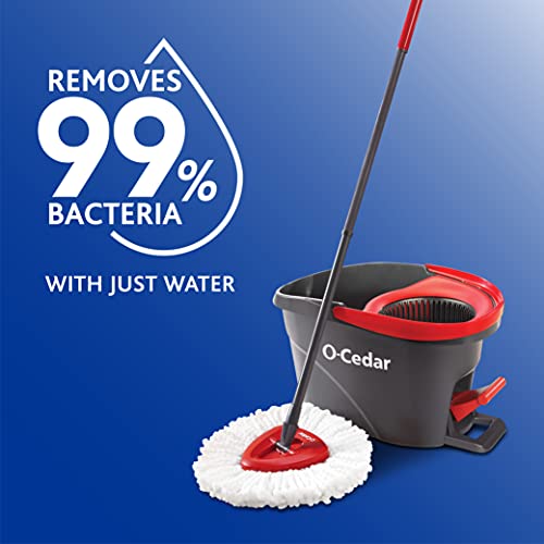 Microfiber Spin Mop with Bucket Floor Cleaning System S7504