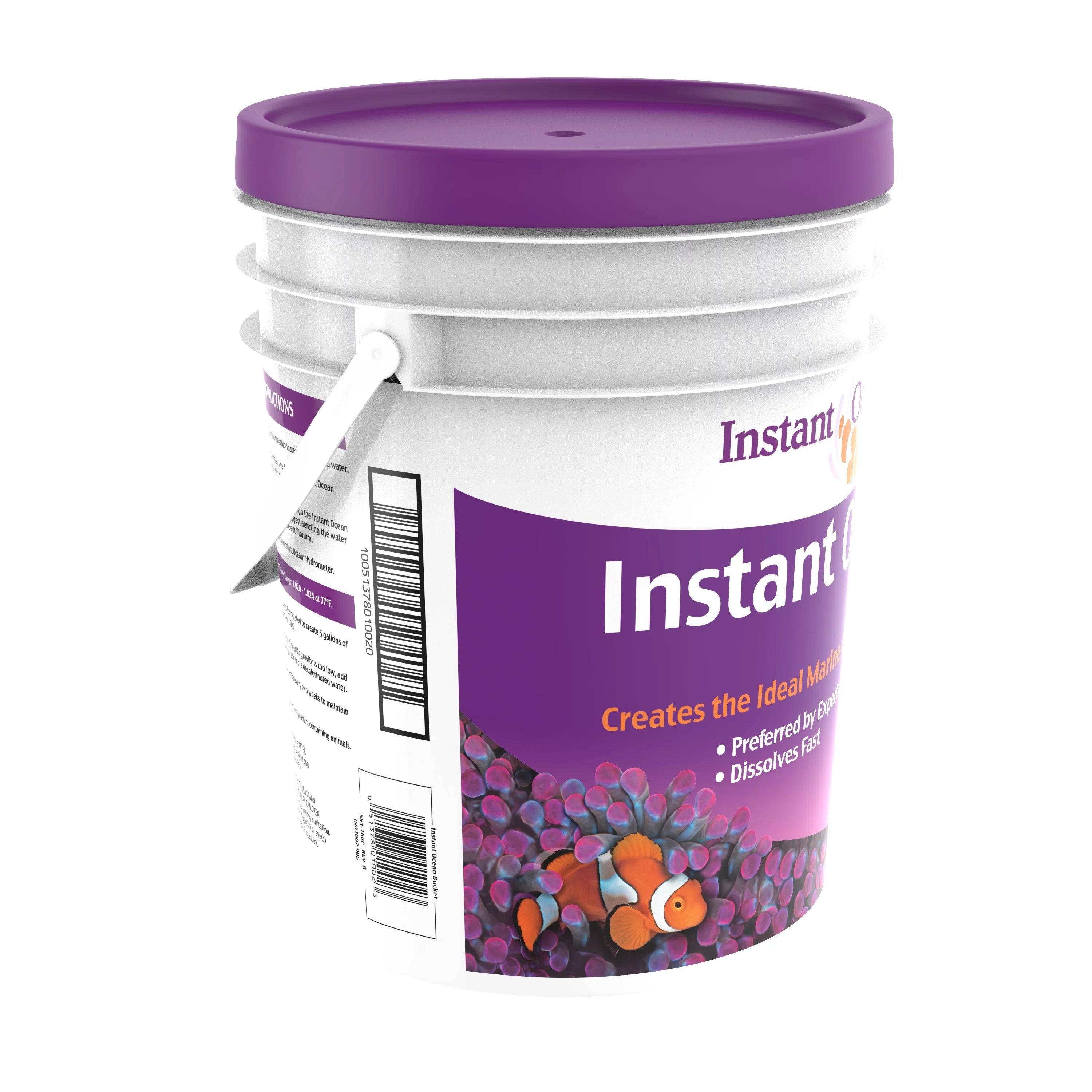 Marine Aquarium Sea Salt, Nitrate & Phosphate-Free, 160 gal C38164
