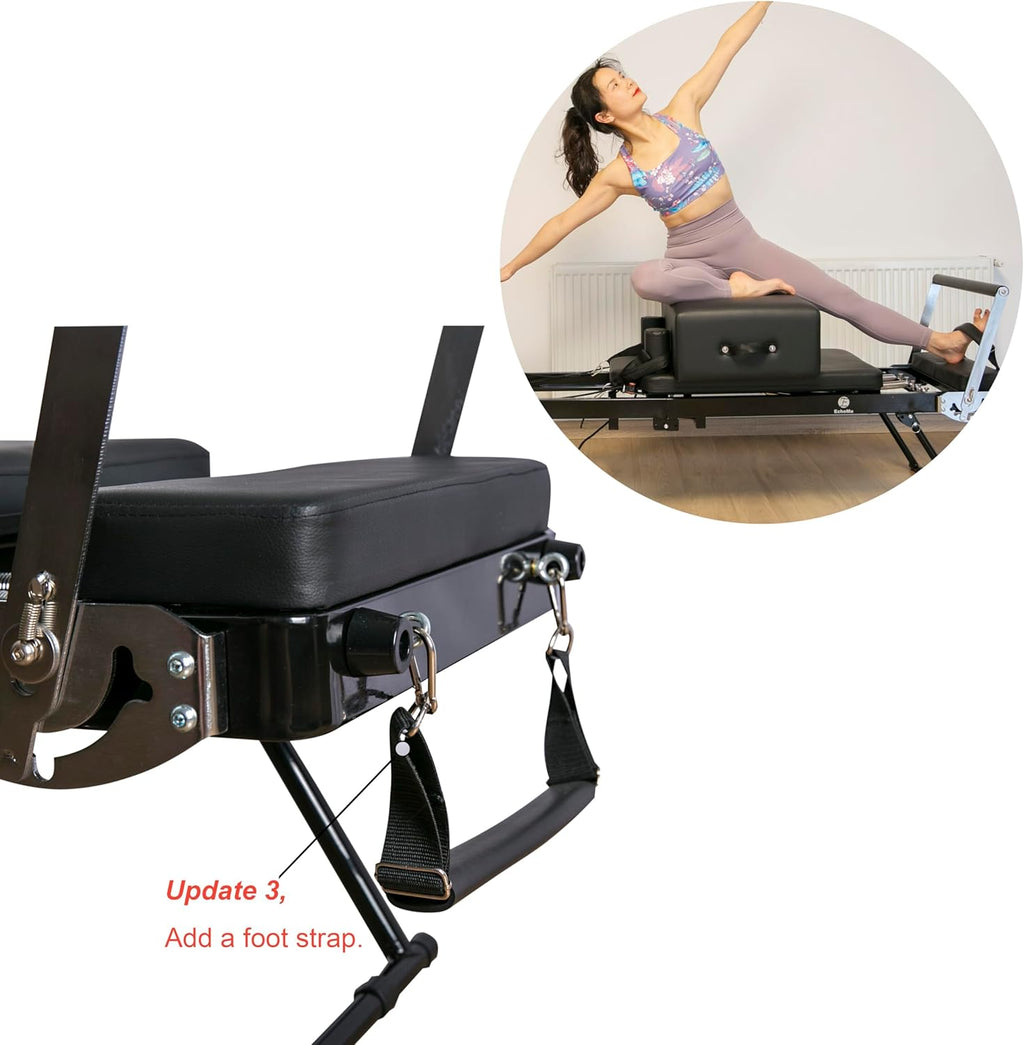 Foldable Pilates Reformer Machine for Home T902