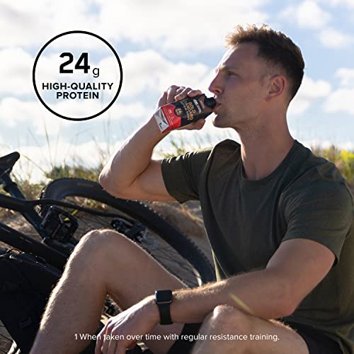 Protein Shake, 24g Protein, Chocolate, 11 Fl Oz, 12 Count N68150
