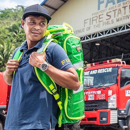 Large Capacity ALS BLS Medic Backpack for EMS Firefighters Healthcare X88682