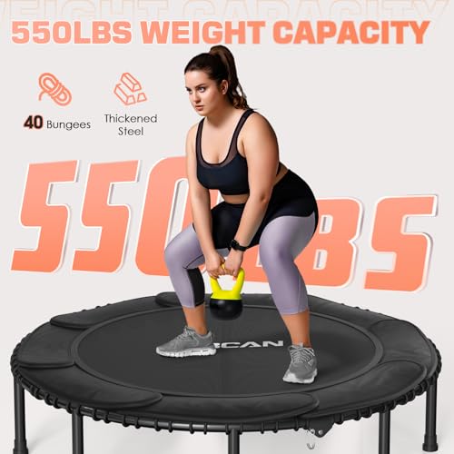 Foldable Mini Trampoline for Indoor Workout C896