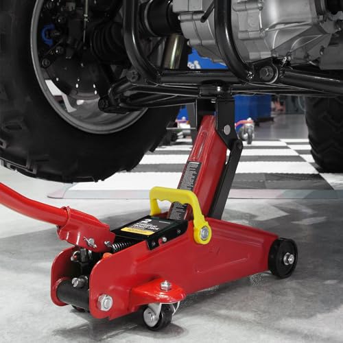 Hydraulic Trolley Floor Jack with Storage Case, 1.5 Ton Capacity G957043
