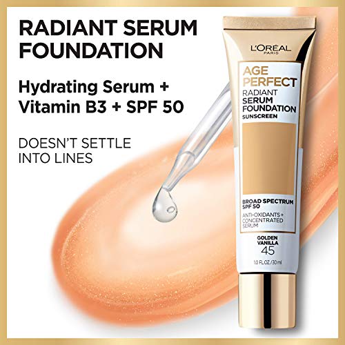 Radiant Serum Foundation with SPF 50, Honey Rose, 1 fl oz R357