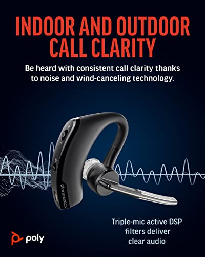 Wireless Headset with Noise-Canceling Mic and Voice Controls A7368