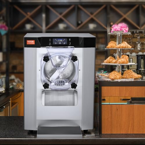 Commercial Ice Cream Machine, 20-25L/H, 2400W, 8L Stainless Steel Cylinder M959