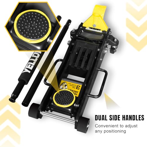2.5 Ton Trolley Jack with Carrying Case Hydraulic Low Profile Floor Jack for Cars C877326