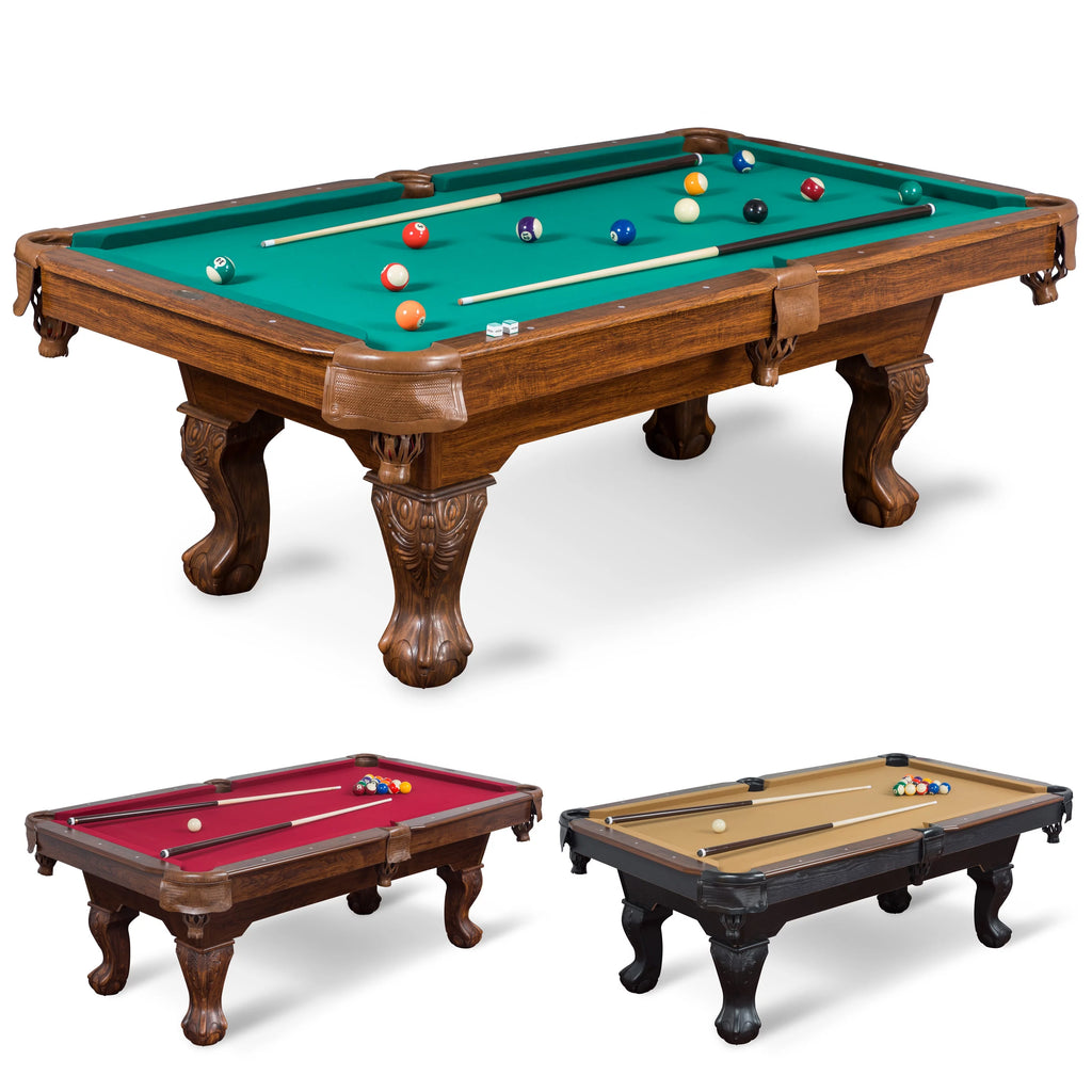 87" Billiard Pool Table in Green A99819