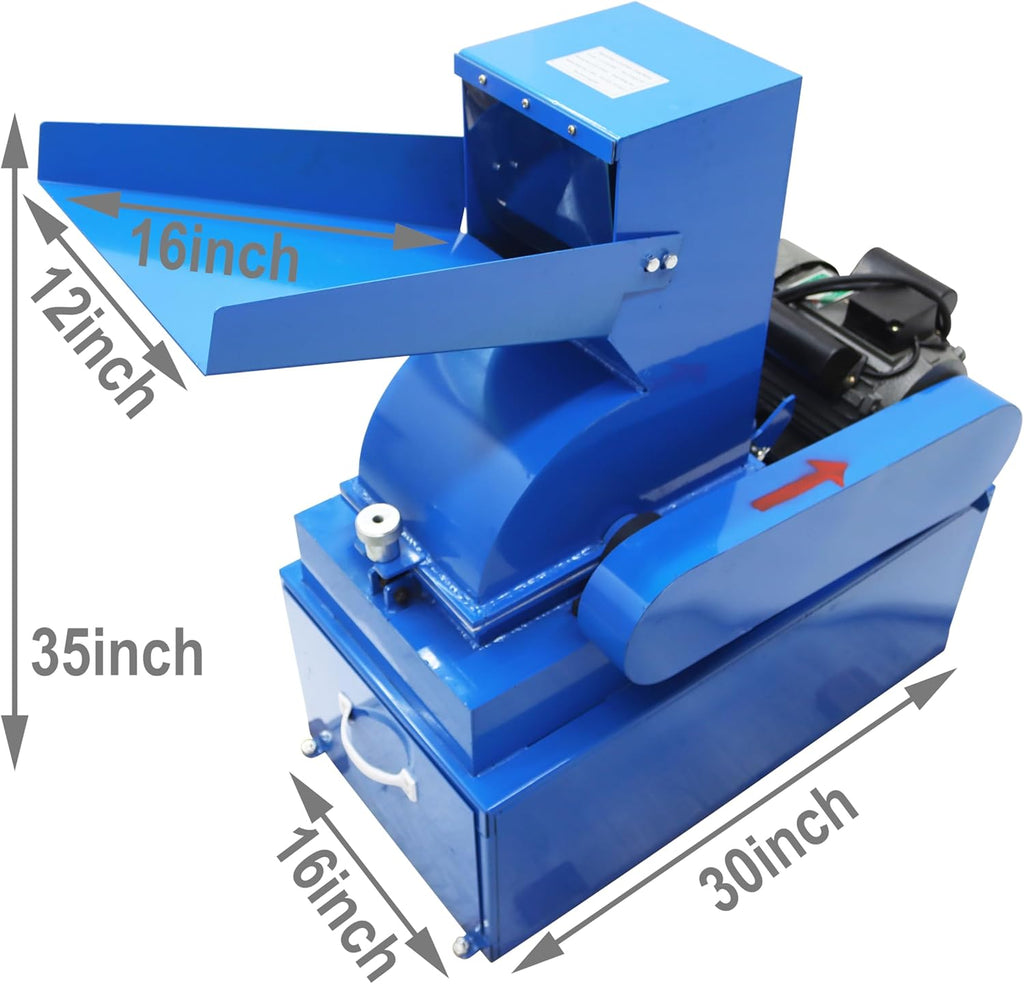 Hammer Crusher for Glass Stone Rock Milling, 220V 3KW C89960
