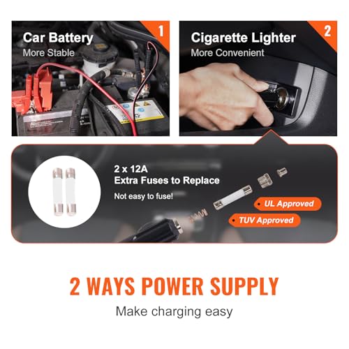 Electric Car Jack 5 Ton Hydraulic Lift with LED Light for SUV Truck Tire Change S8678