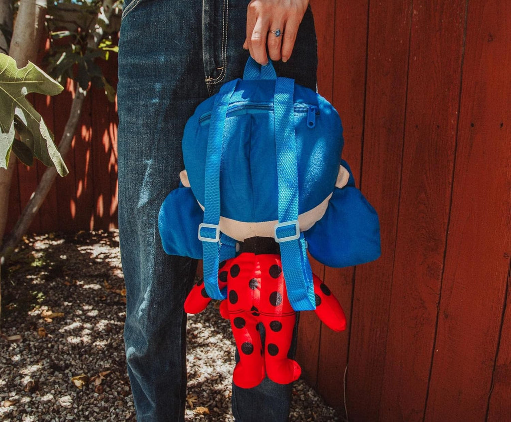17-Inch Plush Backpack Bag for Kids, Soft Stuffed Animal School Supplies F240