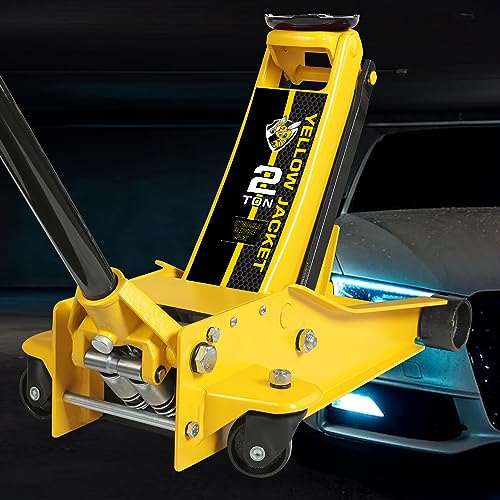 2.5 Ton Trolley Jack with Carrying Case Hydraulic Low Profile Floor Jack for Cars C877326