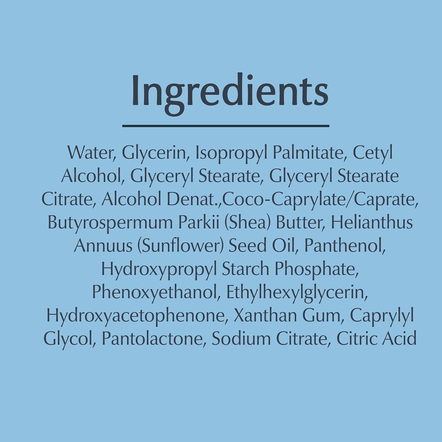 Daily Hydration Gel Cream, Fragrance Free Body Moisturizer for Dry Skin, 12 Oz Jar V19039