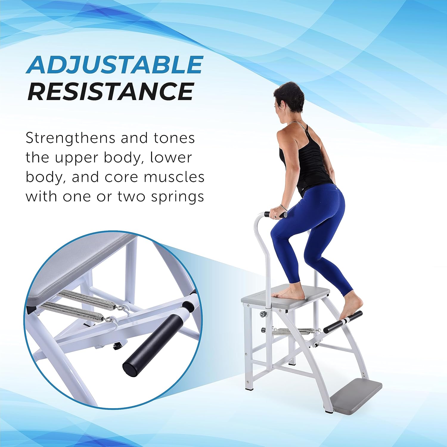 Pilates Wunda Chair for Home Gym X93848