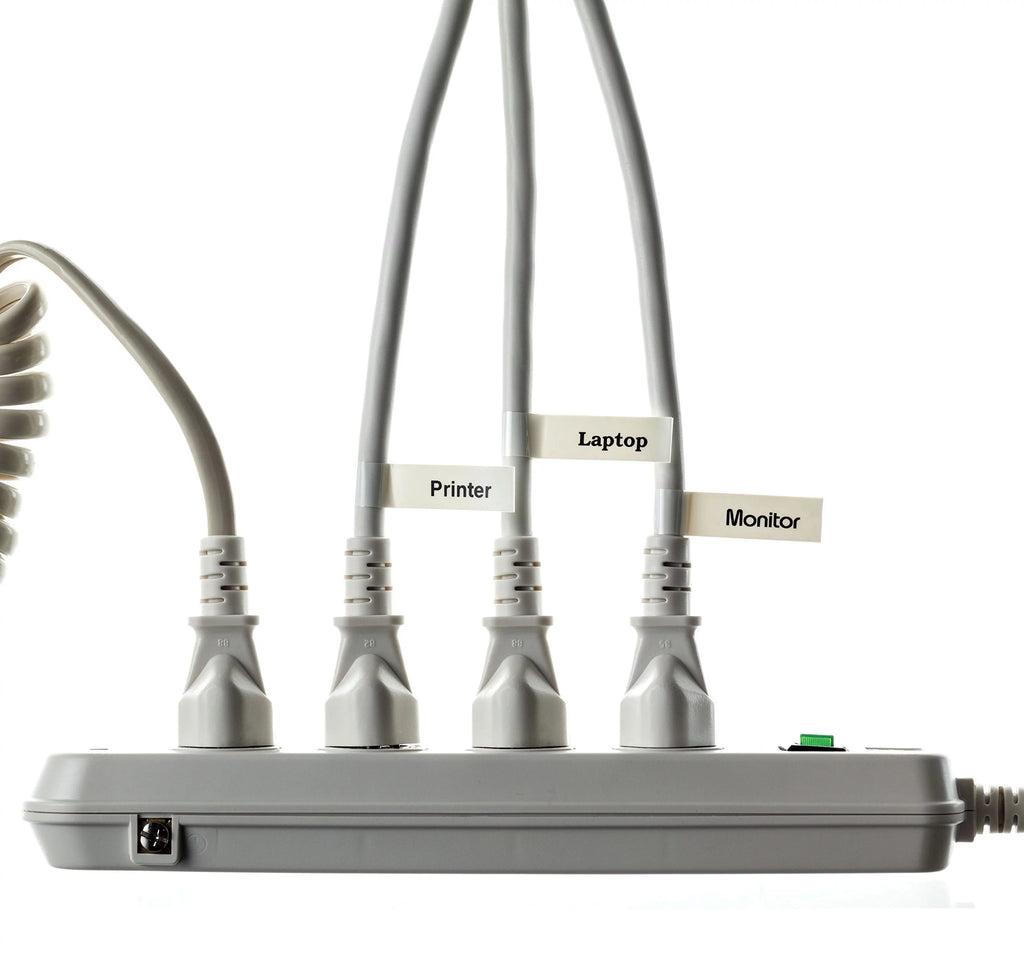 Label Maker with One-Touch Keys, White U56789