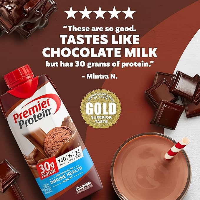 Cafe Latte Protein Shake, 30g Protein, 11 fl oz, Pack of 12 W88530