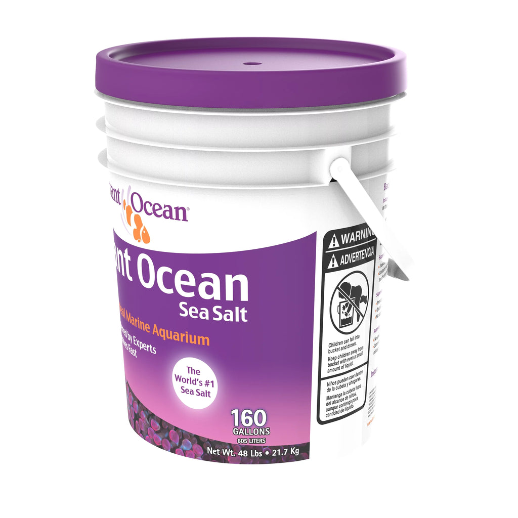 Marine Aquarium Sea Salt, Nitrate & Phosphate-Free, 160 gal C38164