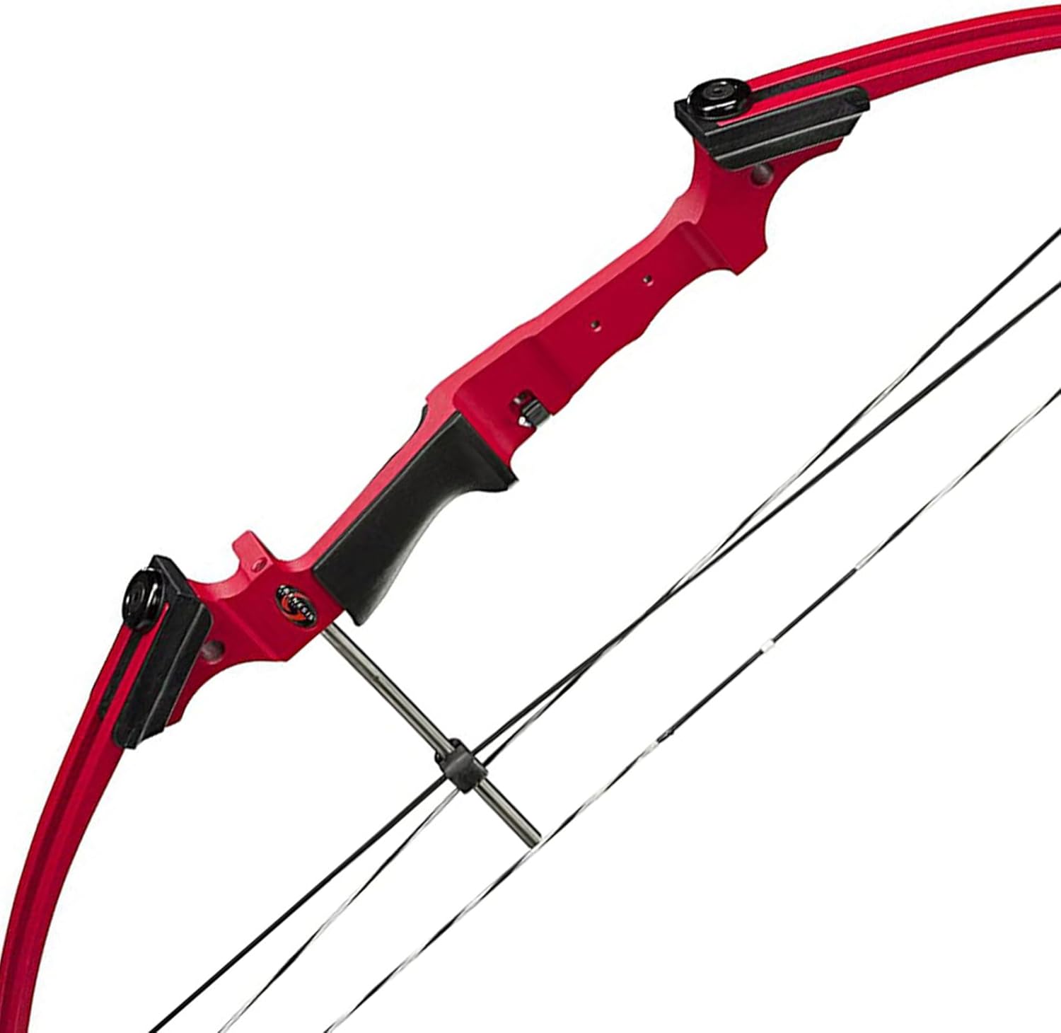 Compound Bow Archery Kit with Adjustable Draw Length and Weight, Left-Handed, Red H337