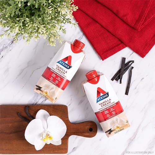 Vanilla Cream Protein Shake, 23g Protein, Low Carb Q4956