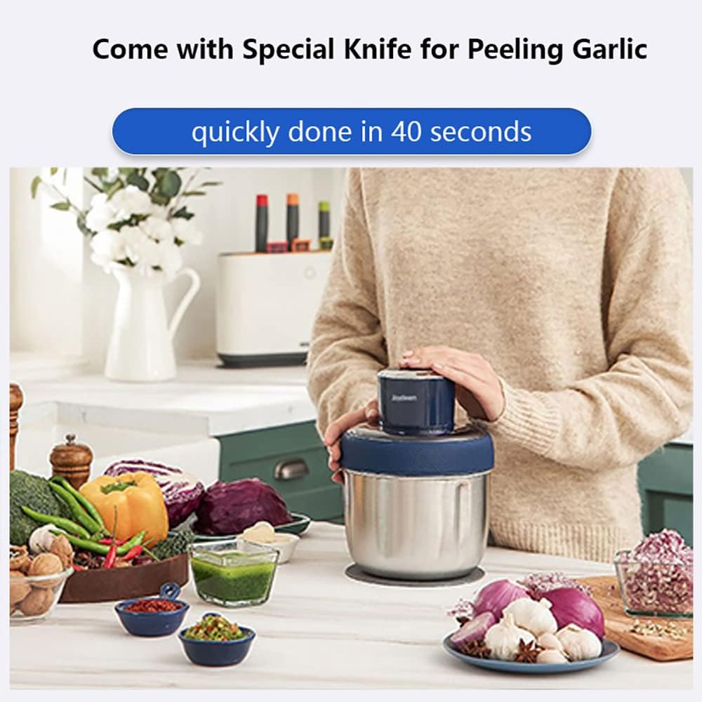 Electric Food Processor with Meat Grinder and 3 Stainless Steel Bowls J667801