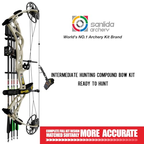 Compound Bow Package for Adults with Arrows, 0-70 Lbs Draw Weight D5640