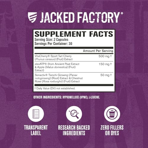 Daily Muscle Builder Supplement for Strength & Growth - 60 Veggie Pills U9496