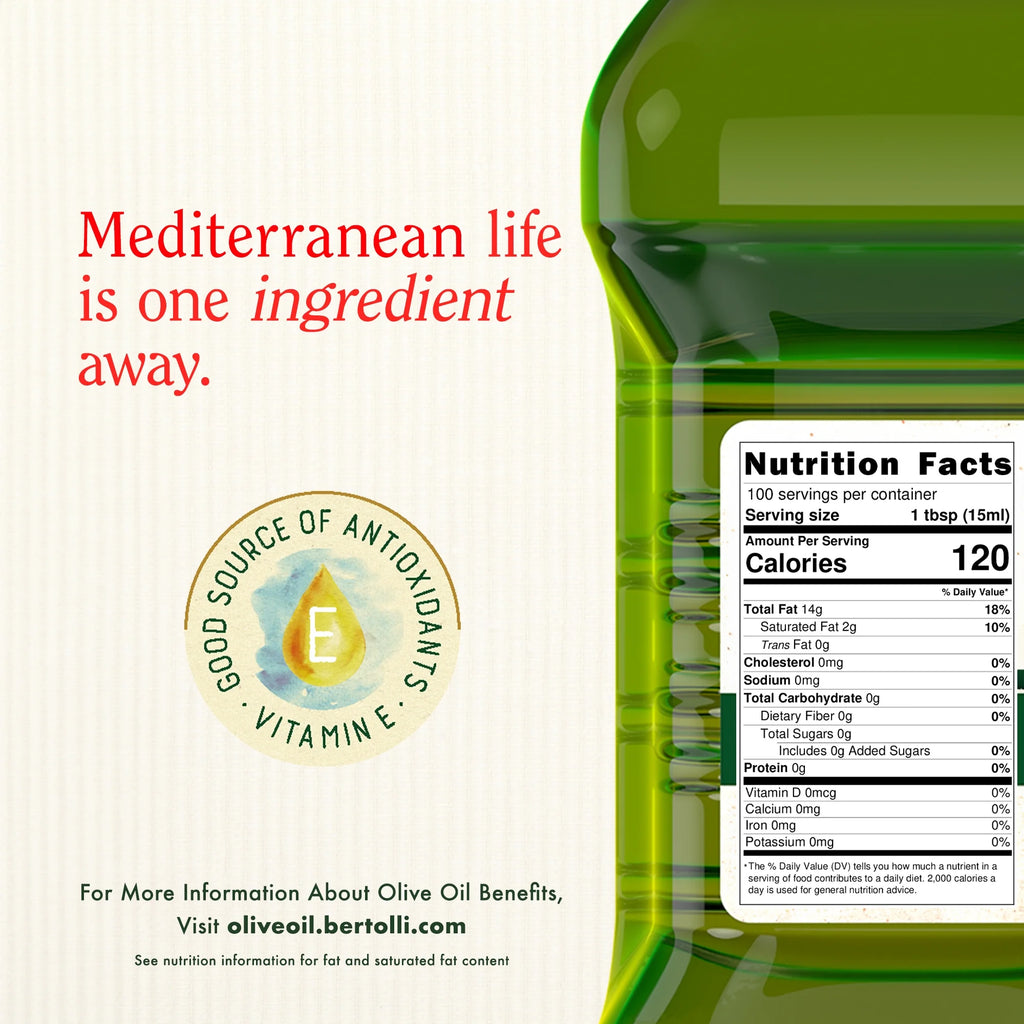 Extra Virgin Olive Oil, Rich Taste, 50.7 fl oz V96230