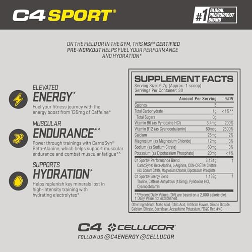 Pre Workout Powder Watermelon with Creatine, Caffeine and Beta-Alanine P217163