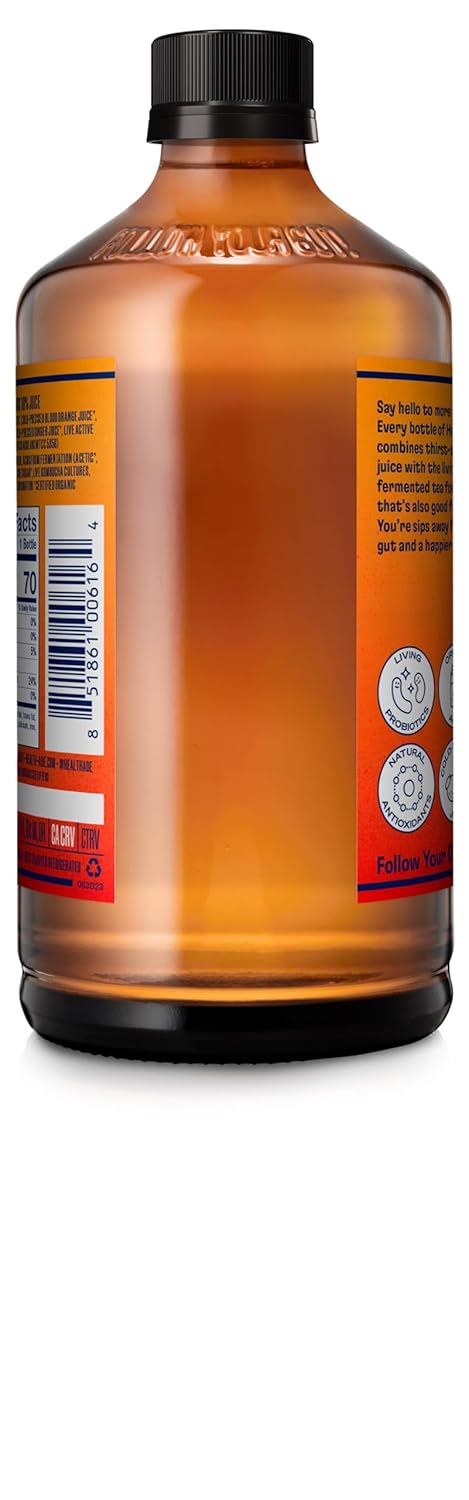 Blood Orange Carrot Ginger Kombucha, 16 fl oz C2179