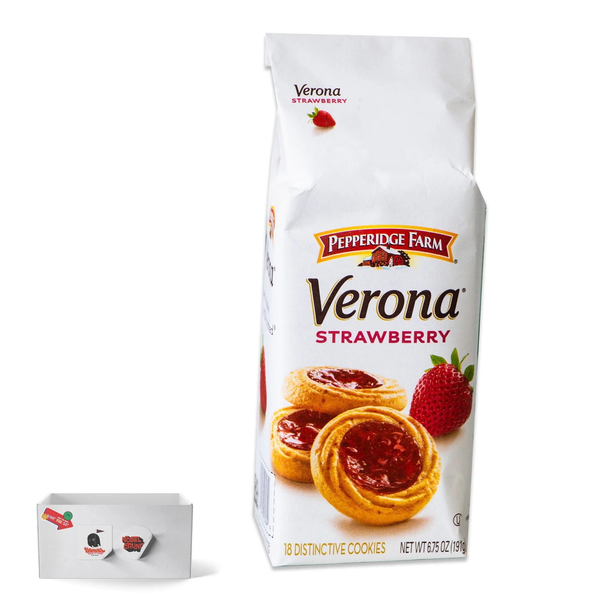 Strawberry Cookies (54 Count) with Lemon Tea Bags Q683