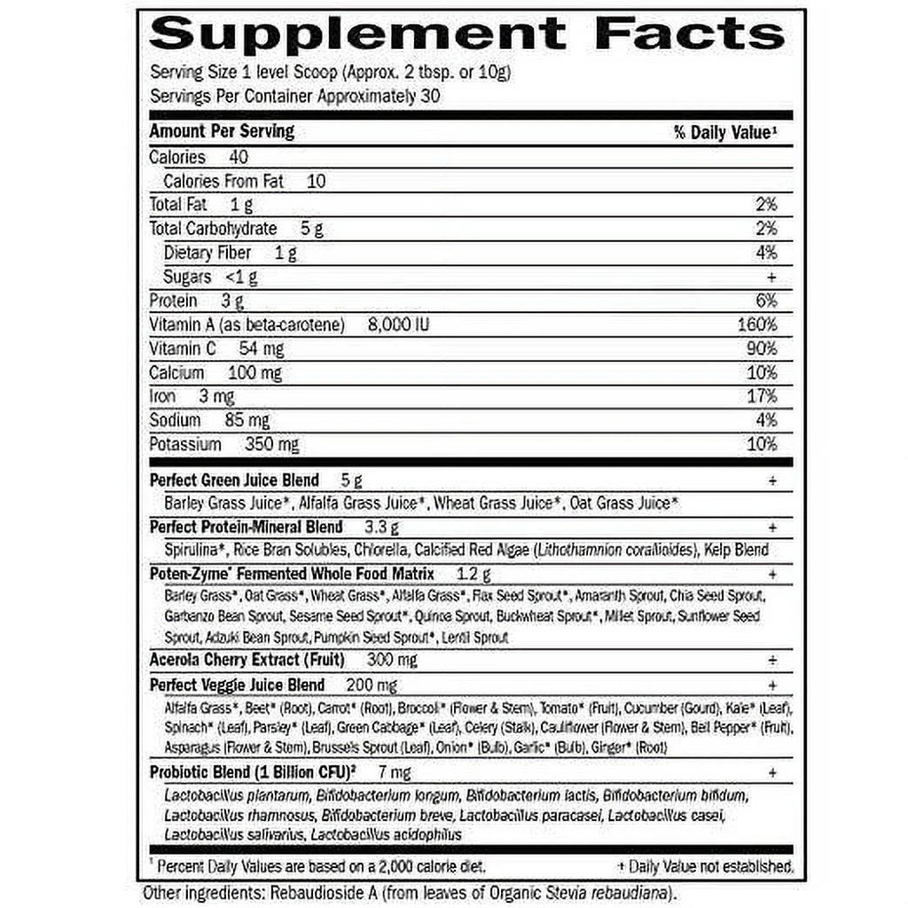 Super Greens Powder Supplement O8613