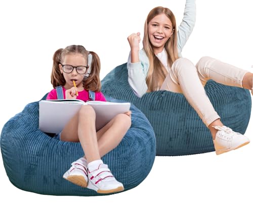Faux Fur Bean Bag Chair for Adults with Filling Q65946