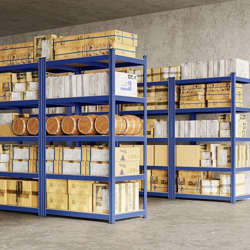 5-Tier Adjustable Metal Shelving Unit for Garage, Pantry, and Warehouse M7734