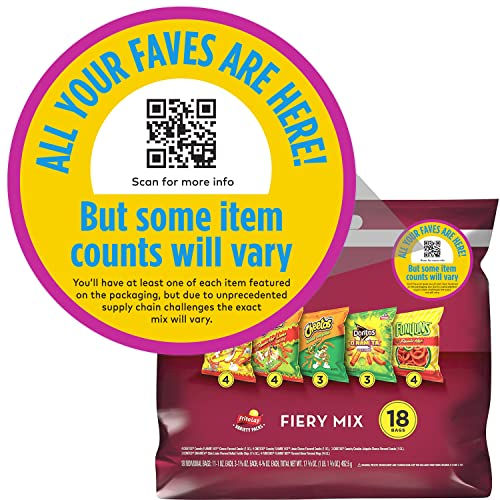 Classic Mix Chips Variety Pack, 1oz Bags, 18 Count D285