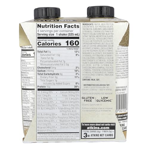 Creamy Milk Chocolate Protein Shake, 30g Protein, 12 Count Z665486