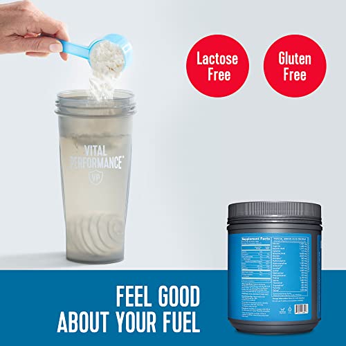 Chocolate Milk Protein Isolate Powder with Collagen Peptides, 25g Protein W60171