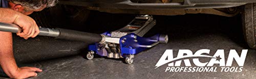 3-Ton Quick Rise Aluminum Floor Jack with Dual Pump Pistons P546655