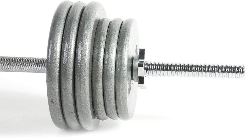 Standard 1-Inch Barbell Weight Set, 100-Pounds U7120