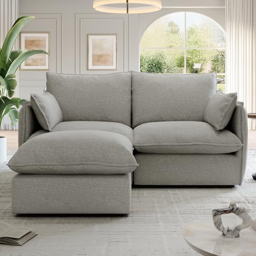 Modular Sectional Sofa, Waterproof Down Filled, Dark Gray C7587
