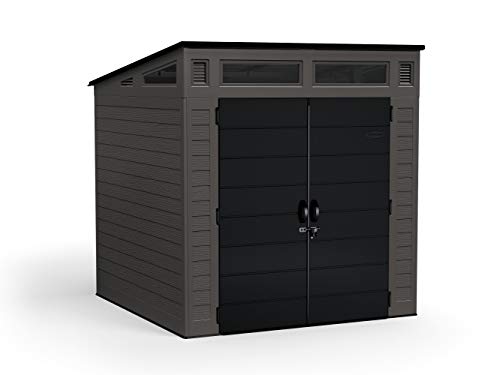 Outdoor Storage Shed, 200 cu. ft., Weatherproof & Lockable F901208