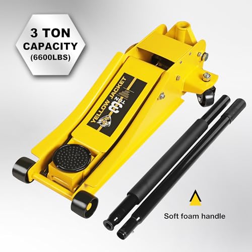 2.5 Ton Trolley Jack with Carrying Case Hydraulic Low Profile Floor Jack for Cars C877326